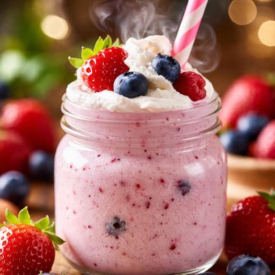 Image of Mini Buttermilk Berry Milkshake