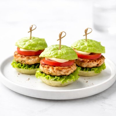 Image of Whole30 Mini Chicken Burgers
