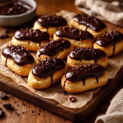 Image of Mini Chocolate Eclairs