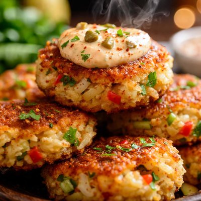 Image of Mini Crab Cakes with Remoulade Sauce