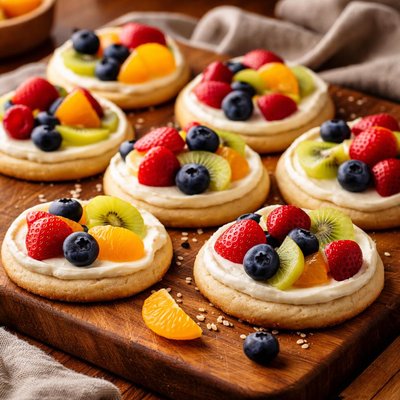 Image of Mini Fruit Pizzas