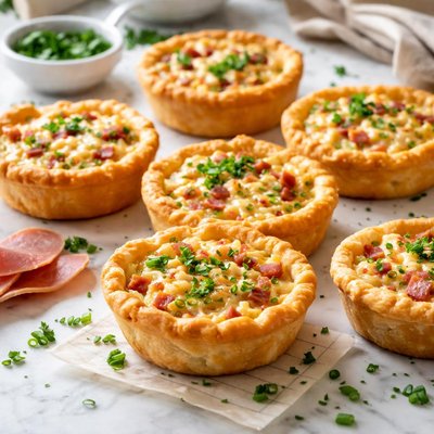Image of Mini Ham Quiches