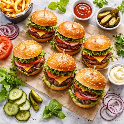 Image of Mini Hamburgers