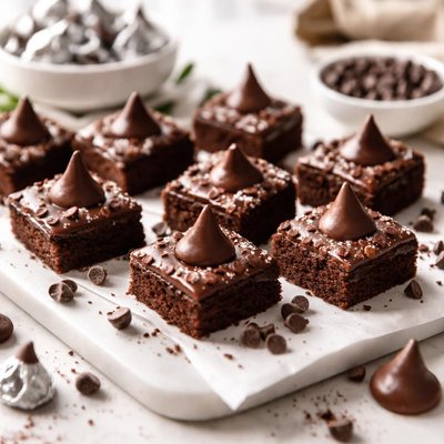 Image of Mini Kisses Brownies