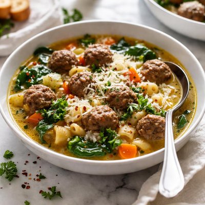 Image of Mini Meatball Soup