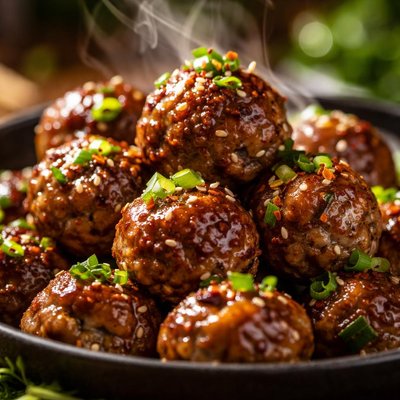 Image of Mini Meatballs with Asian Flavors