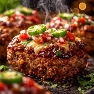 Image of Mini Mexican Meat Loaves