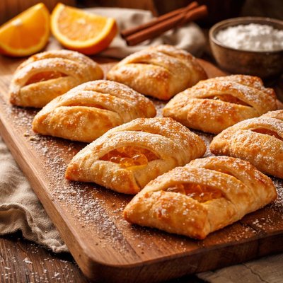 Image of Mini Orange Pochettes by Melissa D Arabian