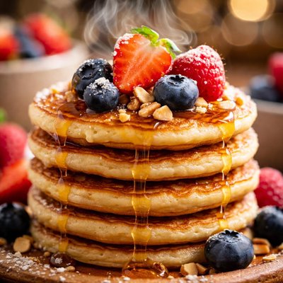 Image of Vegan Mini Pancakes