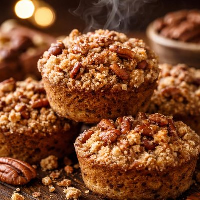 Image of Mini Pecan Crumb Cakes