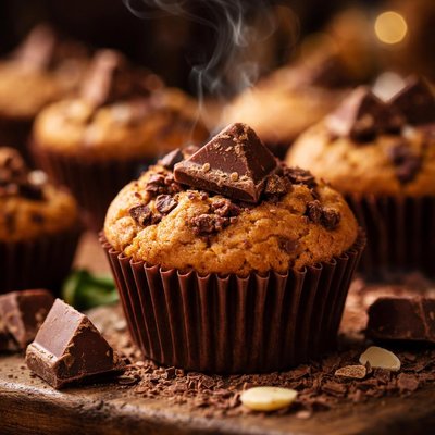 Image of Mini Toblerone Muffins