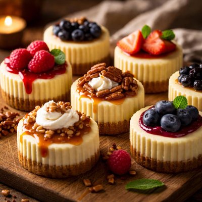 Image of Miniature Cheesecakes
