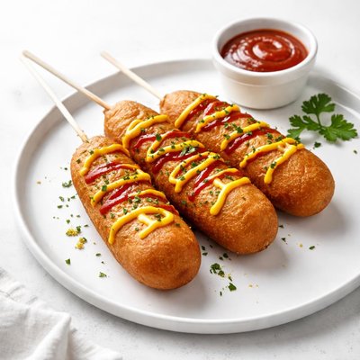 Image of Minnesota State Fair Corn Dogs