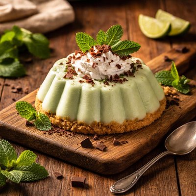 Image of Mint Bavarian Dessert