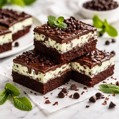 Image of Mint Chip Brownies