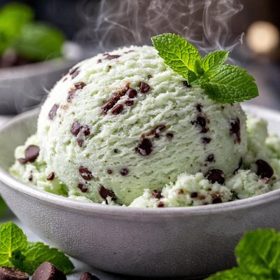 Image of Vegan Mint Chip Ice Cream