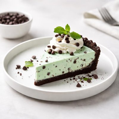 Image of Mint Chocolate Chip Pie