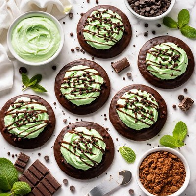 Image of Mint Chocolate Cookies