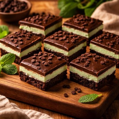 Image of Mint Chocolate Squares