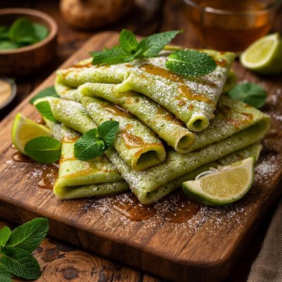 Image of Mint Crepes