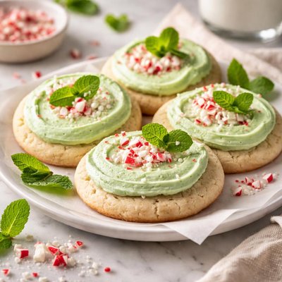 Image of Mint Meltaway Sugar Cookies