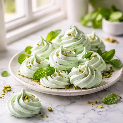 Image of Mint Meringues
