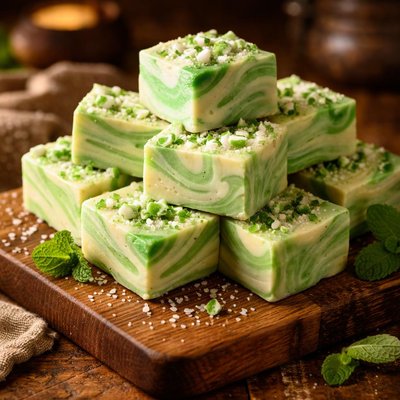 Image of Mint Swirl Fudge