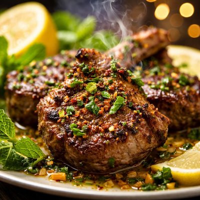 Image of Minted Lemon Lamb