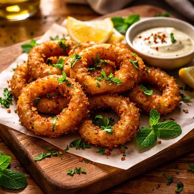 Image of Minted Onion Rings