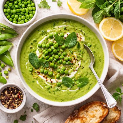 Image of Minted Pea Soup