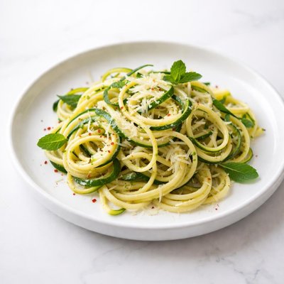 Image of Minty Zucchini Linguine