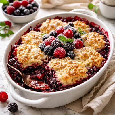 Image of Mixed Berry Cobbler