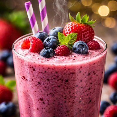 Image of Mixed Berry Fruit Shake