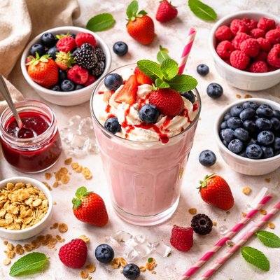 Image of Mixed Berry Milkshake