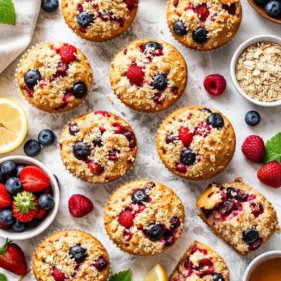 Image of Mixed Berry Muffins