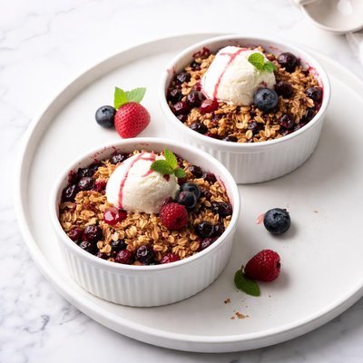 Image of Mixed Berry Oatmeal Crisps Bon Appetit Vegan