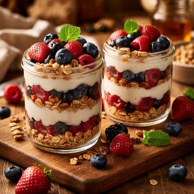 Image of Mixed Berry Parfaits