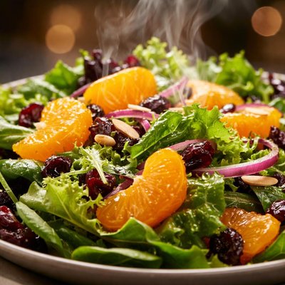 Image of Mixed Green and Mandarin Orange Salad