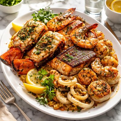 Image of Mixed Seafood Grill