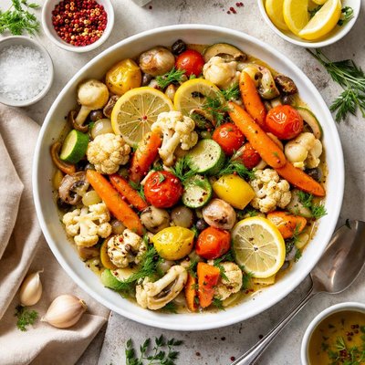 Image of Mixed Vegetables a La Greque