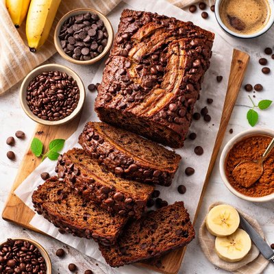 Image of Mocha Banana Bread
