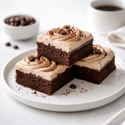 Image of Mocha Brownies with Coffee Frosting