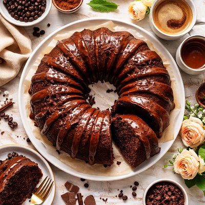 Image of Mocha Bundt Cake