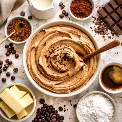 Image of Mocha Buttercream Frosting