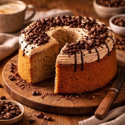 Image of Mocha Chiffon Cake
