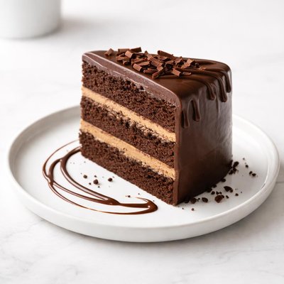 Image of Mocha Fudge Layer Cake