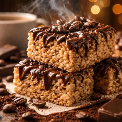 Image of Mocha Latte Rice Krispies Treats