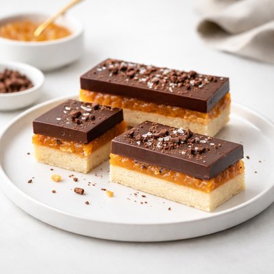 Image of Mocha Marmalade Shortbread Bars