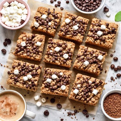 Image of Mocha Marshmallow Crispy Treats
