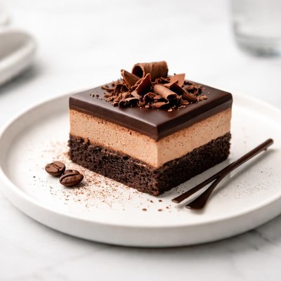 Image of Mocha Mousse Torte Flourless